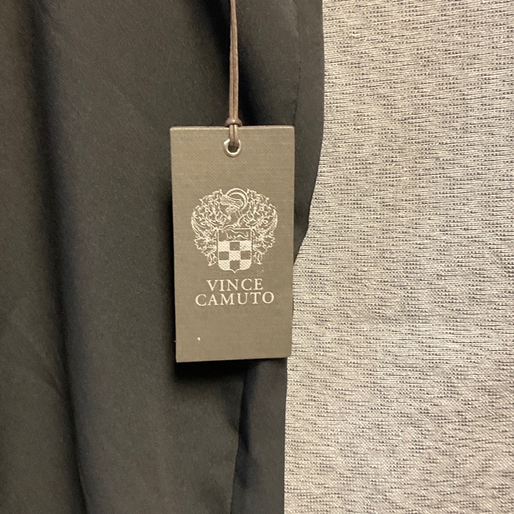 Vince Camuto Black Sleeveless Layered Blouse - Picture 2 of 7